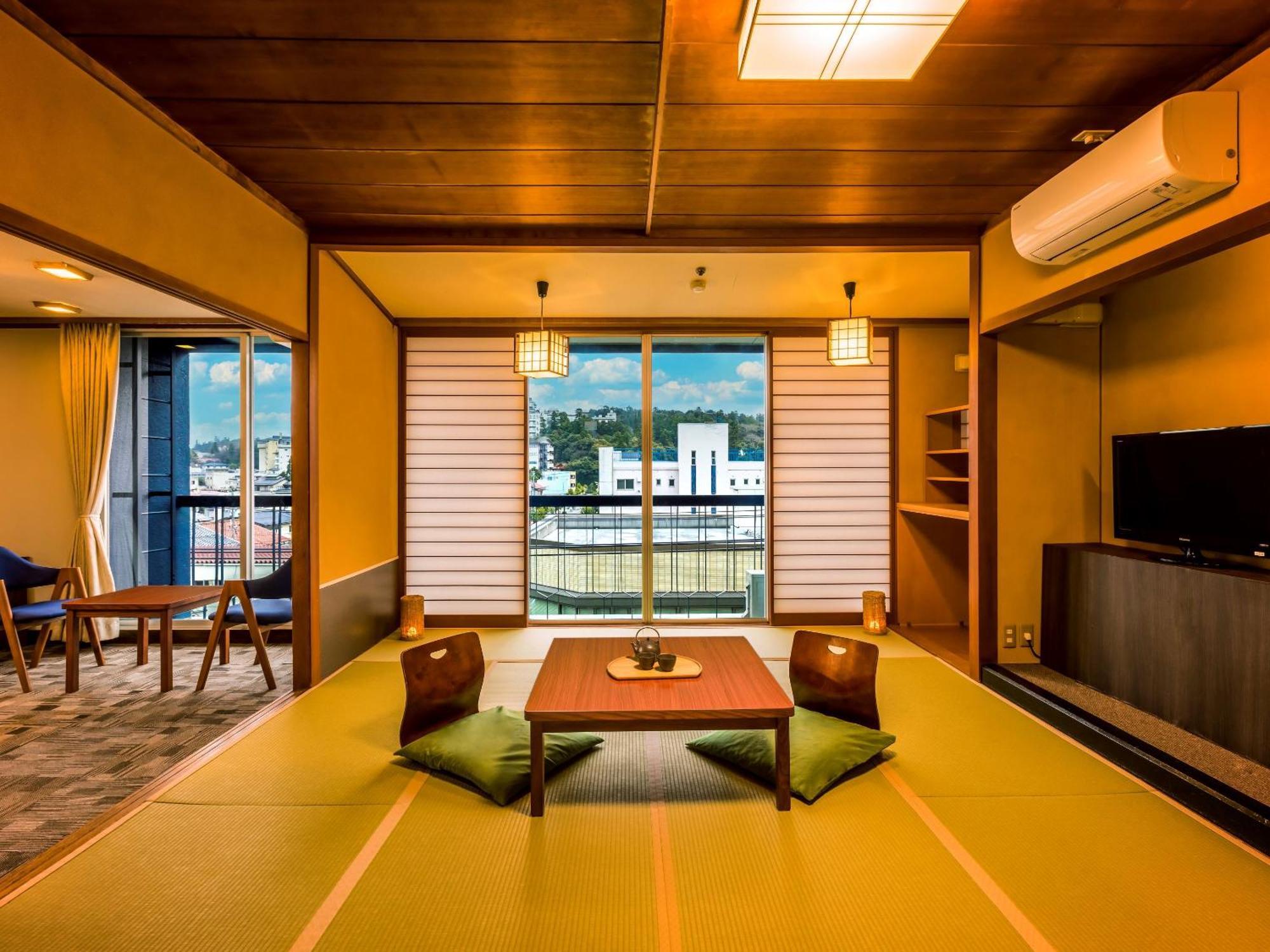 Ooedo Onsen Monogatari Yamashiro Saichoraku Otel Kaga  Oda fotoğraf